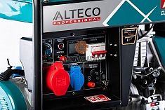 Дизельный генератор Alteco ADG 7500 TE ракурс 6