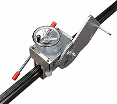 Каретка ручной механической направляющей шины для кольцерезов Diamaster 1200 мм